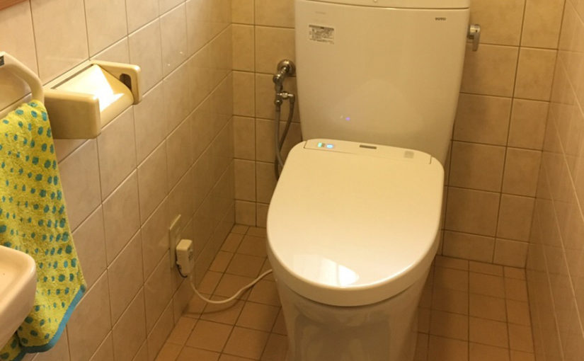 便器取替え風景