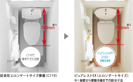 Toto ピュアレストex 奈良 橿原 トイレリフォーム専門館